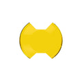 KC HiLiTES SlimLite 8in. LED Light Shield SAE Driving (Shield Only) - Selective Yellow