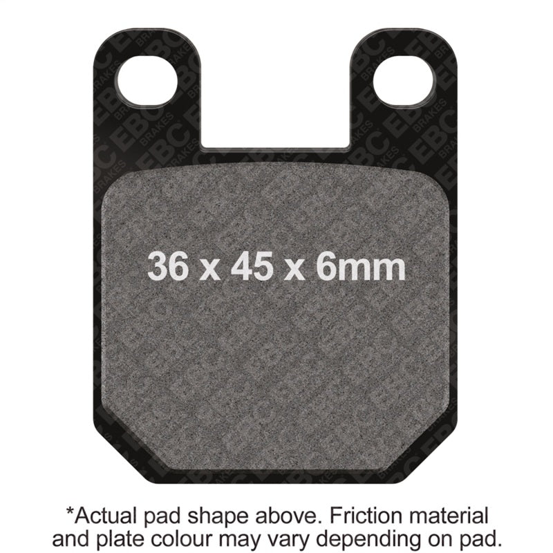 EBC 02-06 Beta Rev 50/80 Front Left R Series Sintered Brake Pads Brake Pads