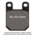 EBC 2005 Gas-Gas EC 50 Boy Air Cooled Front Left Sintered HH Brake Pads