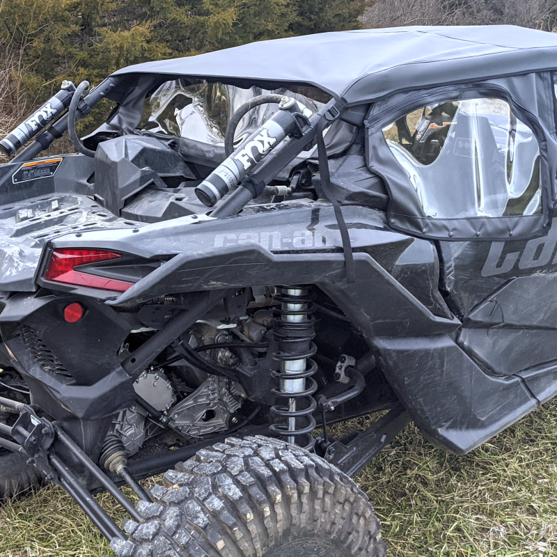 Seizmik 17-23 Can Am Maverick X3 MAX/ Turbo MAX / Turbo MAX R/RR/ XDS MAX/ XRS MAX Soft Door Kit