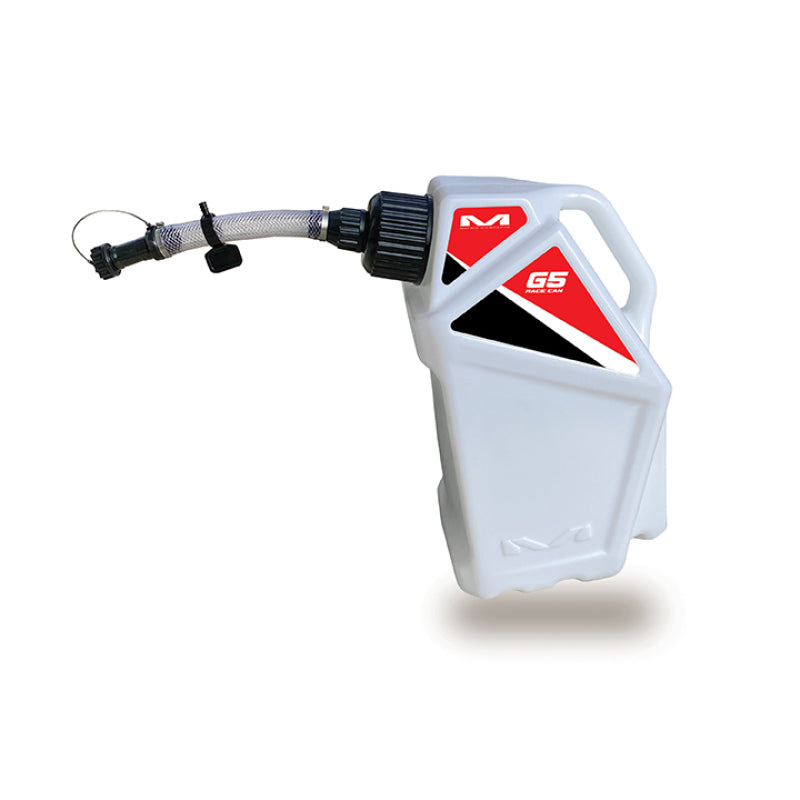 Matrix Concepts M5 0.5 Gallon Utility Can White-Red