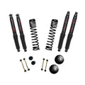 Skyjacker 2.5in GLAD DSL RUB Long Travel SP Black MAX