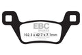 EBC 10-11 KYMCO ATV MXU 500 4x4 IRS (Carb Models) Rear Left/Right FA-SFA-TT-X Brake Pads