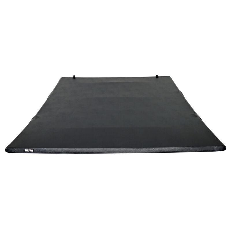 Westin 05-21 Nissan Frontier/09-12 Suzuki Equator 5ft. Bed Soft Tri-Fold Tonneau Cover - Black