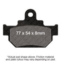 EBC 99-10 Suzuki GZ 250 Marauder Front Left FA-SFA-X Brake Pads