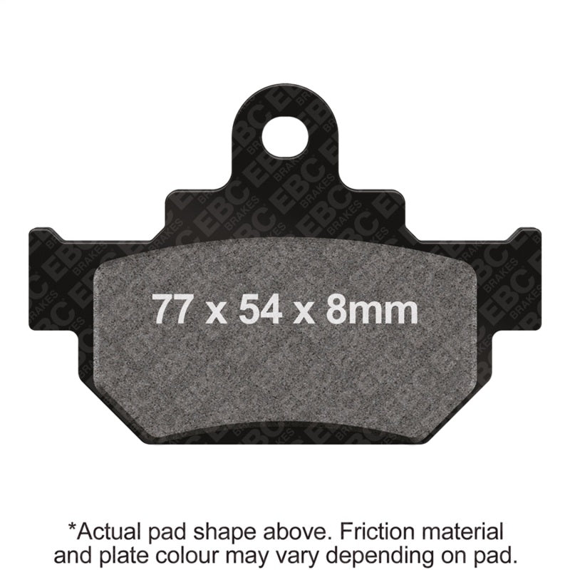 EBC 99-10 Suzuki GZ 250 Marauder Front Left FA-SFA-X Brake Pads
