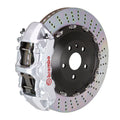 Brembo 16-21 Land Cruiser (J200) Front GT BBK 6 Piston Cast 405x34 2pc Rotor Drilled-Silver