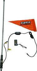 QuadBoss 4Ft Clear Single Whip Bluetooth