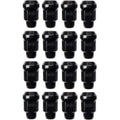 ITP Lug Nuts (Box of 16) - 12x1.25 60 Deg Taper / 17mm Head - Black