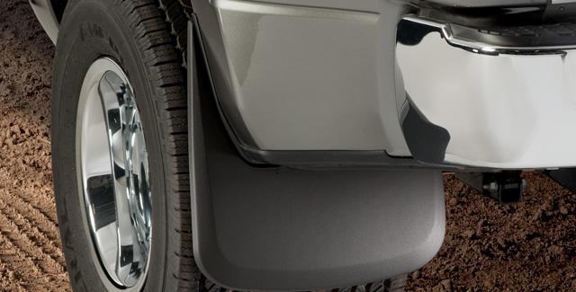 Husky Liners 09-17 Dodge Ram 1500/2500 Both w/ OE Fender Flares Front and Rear Mud Guards - Black