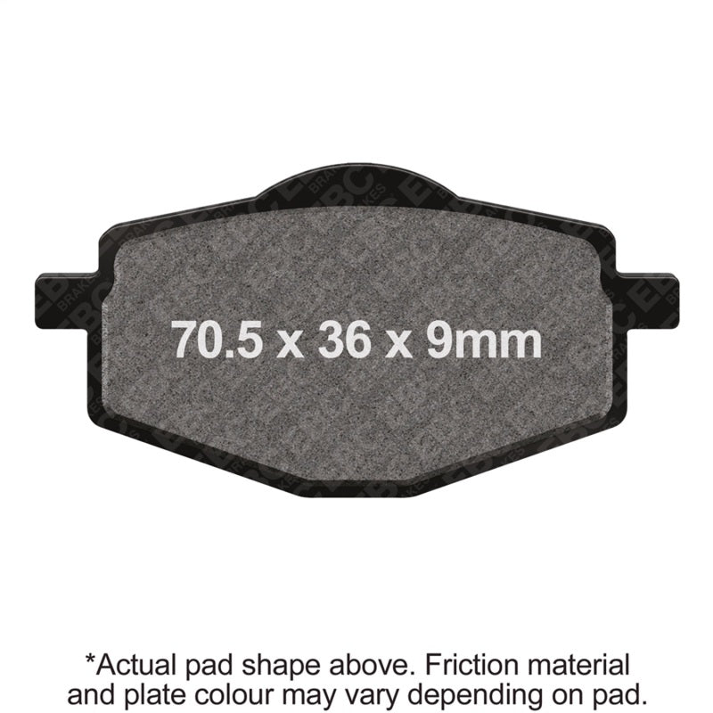 EBC 87-92 Yamaha YSR 50 Front Left FA-SFA-X Brake Pads