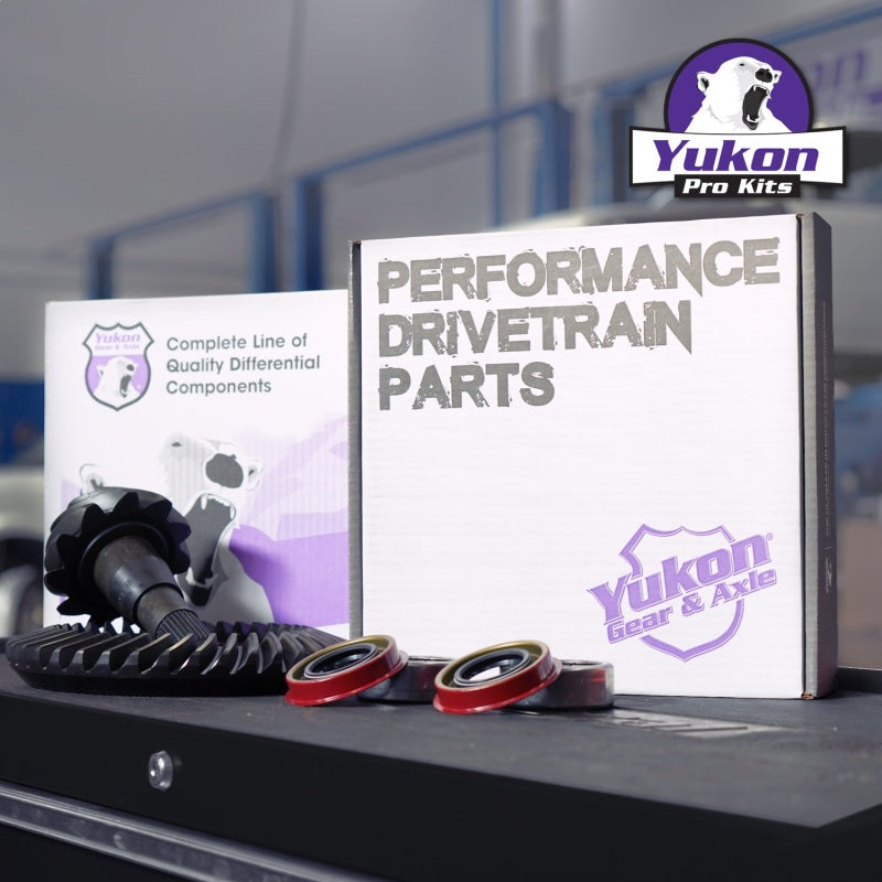 Yukon Gear 8.5in GM 3.42 Rear Ring & Pinion Install Kit Axle Bearings 1.78in Case Journal