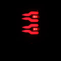 AlphaRex 94-01 Dodge Ram 1500/2500/3500 LUXX-Series LED Tail Lights - Black/Red