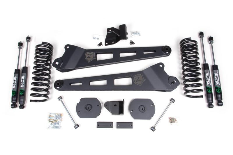 Zone Offroad 19-24 Ram 2500 Diesel 3 Inch Lift Kit W/ Radius Arm