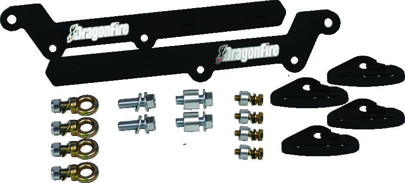 DragonFire Racing 20-Up Harness Anchor- Kawasaki KRX1000