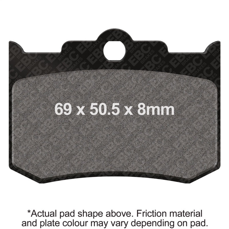 EBC 02-08 Indian Chief Deluxe/Springfield/Road Master/Vintage Front Left Semi-Sint Vee Brake Pads