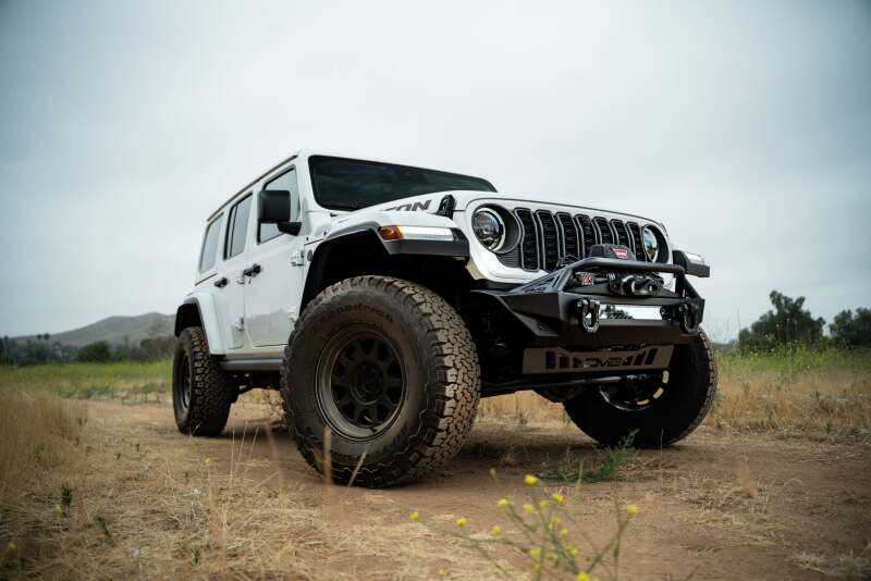 DV8 Offroad 07-23 Jeep Wrangler JK/JL & Gladiator JT FS-1 Series Stubby Front Bumper