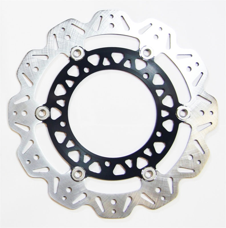 EBC 05-07 Yamaha YZF-R6 310mm Rotor Front Left/Right Vee Floating Black Rotor