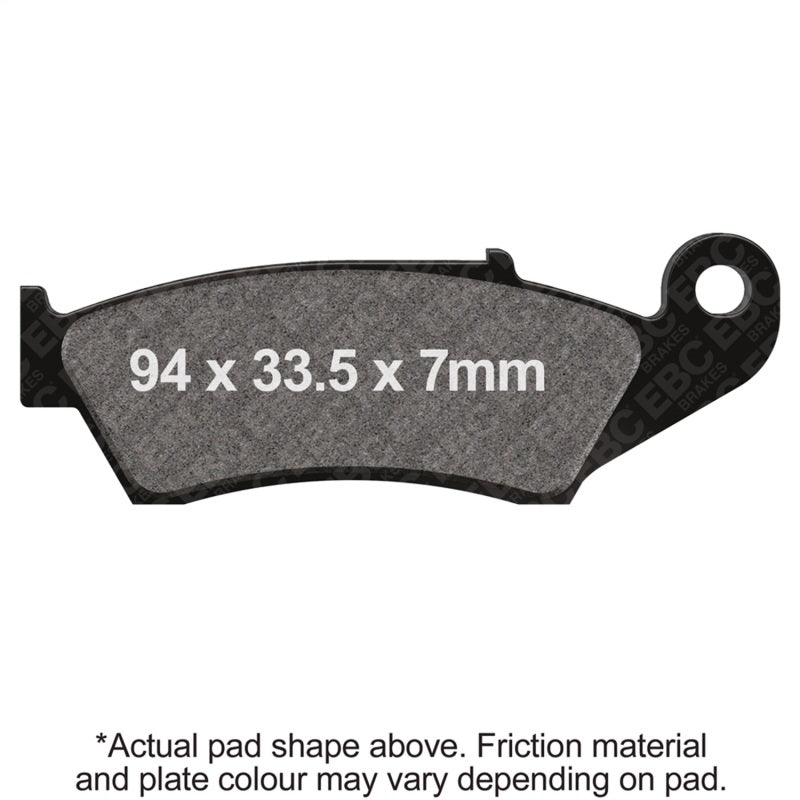 EBC 95-97 Honda CR 125 R Front Left/Right FA-SFA-X Brake Pads
