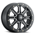 ITP Inertia Beadlock 15x7 / 4x137 BP / 40mm Offset Matte Black w/ Machined Accents Wheel