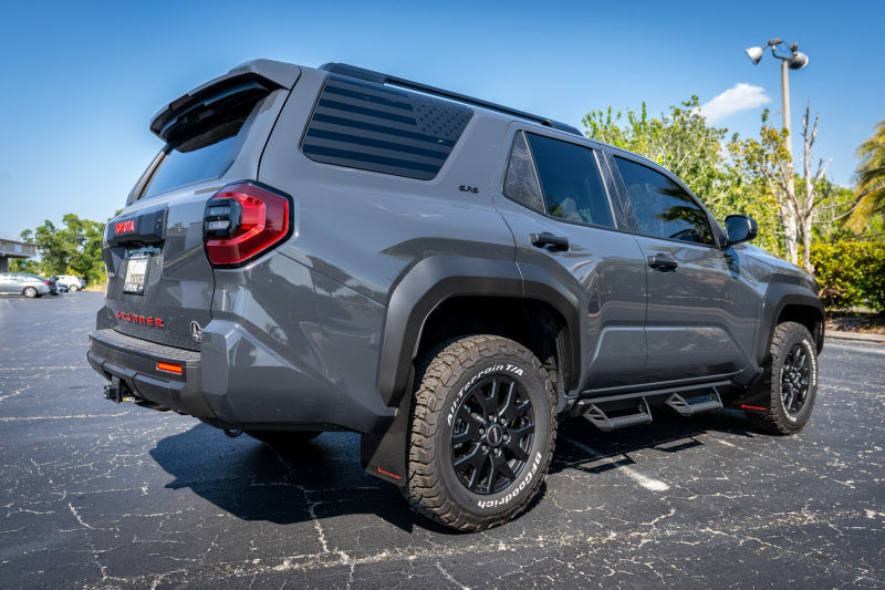 Rally Armor 2025+ Toyota 4Runner Black UR Mud Flap w/ Red Logo
