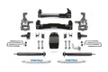 Fabtech 15-20 Ford F150 4WD 4in Basic Sys w/Rr Perf Shks