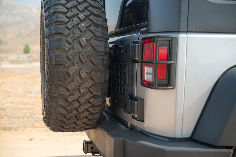 DV8 Offroad 2007-2018 Jeep Wrangler JK Tailgate Reinforcement Molle Panel