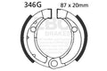 EBC 86-87 Honda TRX 70 Fourtrax Front Left/Right Sintered HH Brake Pads