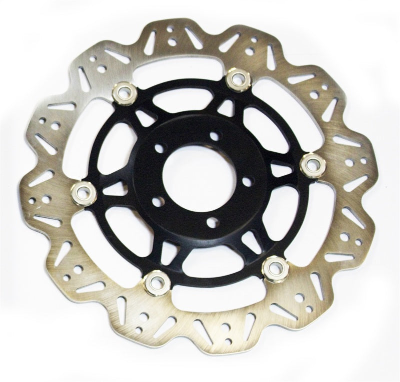 EBC 98-02 Kawasaki ZX6R ZX 600 G/J Front Left/Right Vee Floating Black Rotor