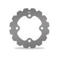 EBC 09-15 Polaris RZR 170 Rear UTVX Rotors