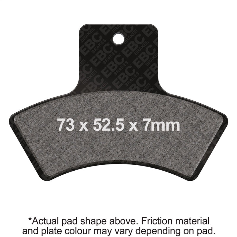 EBC 99-00 Polaris Trail Blazer 250 Rear Left SV Series Brake Pads