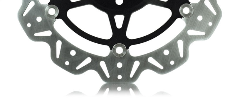 EBC 03-05 Kawasaki Z 1000 ZR 1000 A Front Left/Right Vee Floating Black Rotor
