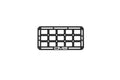 DV8 Offroad Universal Molle Panels - 11In x 6In