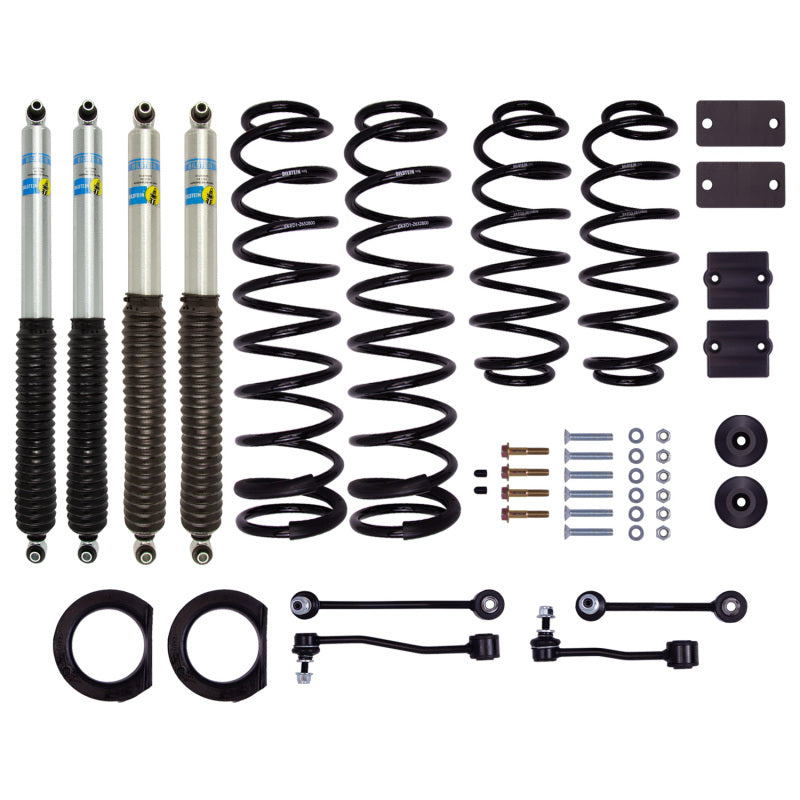 Bilstein 2024+ Jeep Wrangler w/ Front Heavy Load B8 5100 Lift Kit - 2.5in Lift