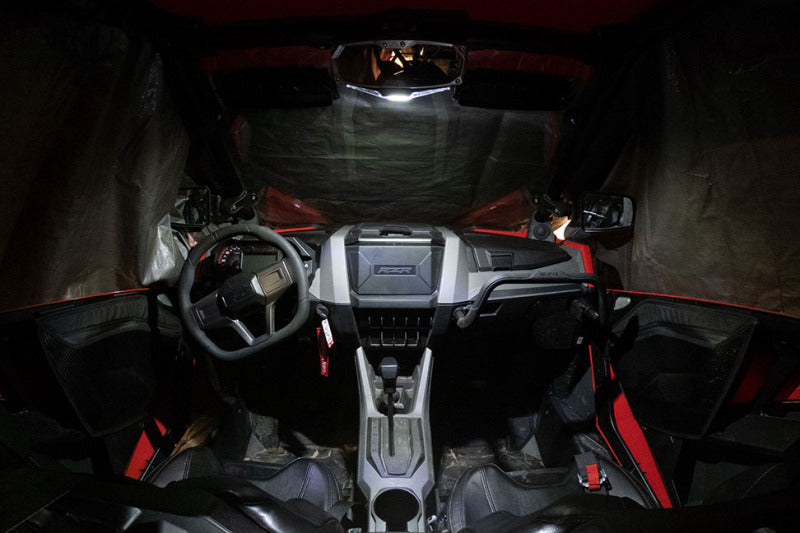 Seizmik 13+ Polaris Ranger Halo-RA LED Rear View Mirror - Pro-fit Clamp Pair