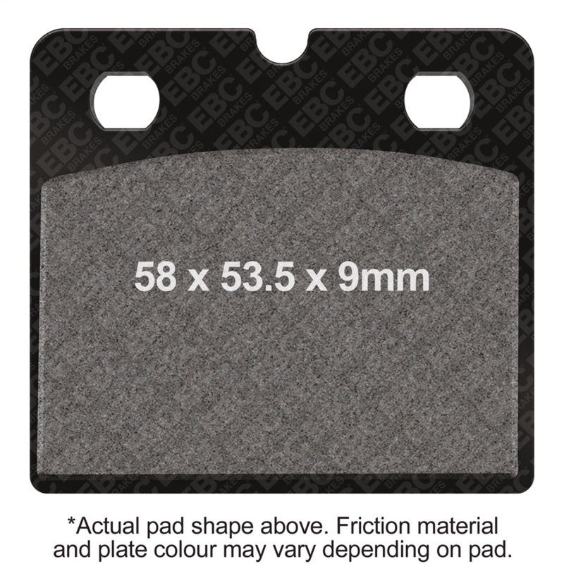 EBC 90-96 BMW K 75 75-S ABS Model Front Left/Right Sintered HH/R Brake Pads