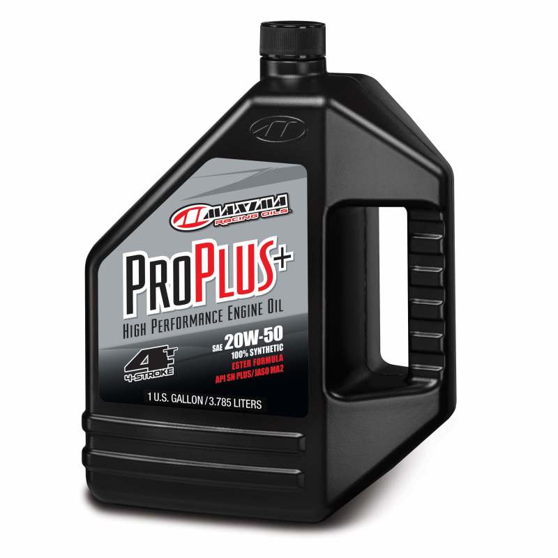 Maxima Pro Plus+ 4T Full Synthetic 20W50 Engine Oil - Gallon