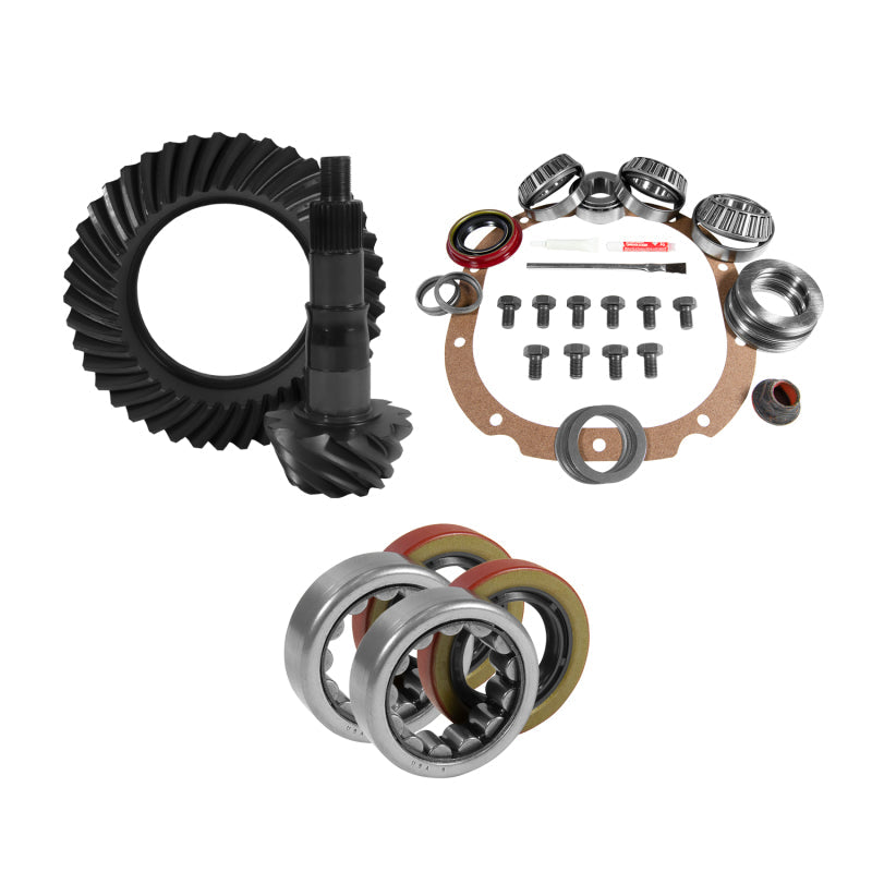 Yukon Gear 8.8in Ford 3.27 Rear Ring & Pinion Install Kit 2.25in OD Axle Bearings and Seals