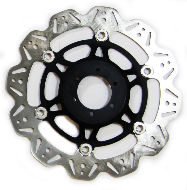EBC 95-98 Honda CBR 600 F3/SJR/SE Front Left/Right Vee Floating Black Rotor