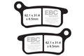 EBC 21-22 Gas-Gas Pierer MC 65 2T Front Left R Series Sintered Brake Pads