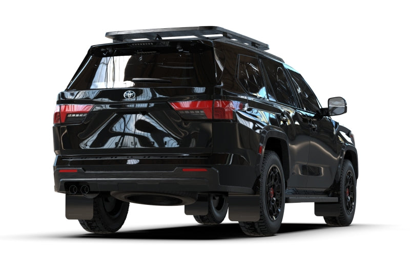 Rally Armor 23-25 Toyota Sequoia Black UR Mud Flap Grey Logo