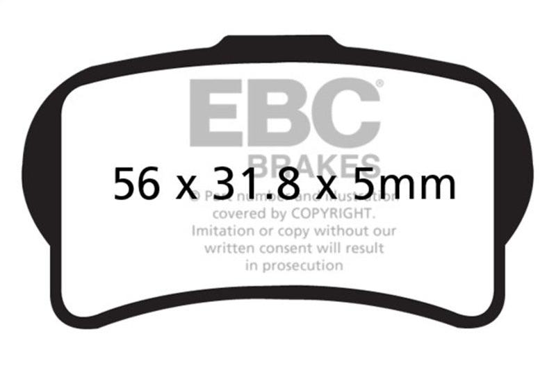 EBC 14-15 Gas-Gas TXT 125/200/250/280/300 TXT Racing Front Left FA-SFA-X Brake Pads