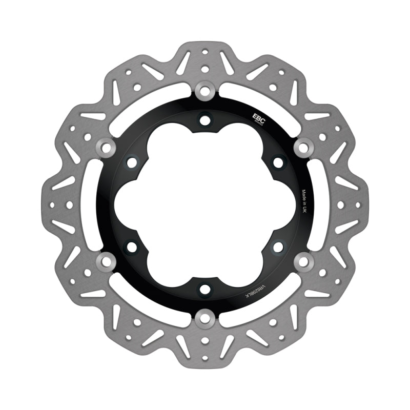 EBC 96-01 Triumph Hinckley Adventurer Front Left Vee Floating Black Rotor