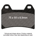 EBC 99-03 Aprilia RS 250 Front Left/Right Sintered HH Brake Pads