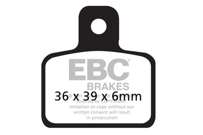 EBC 09-12 Beta Mini Trial 50 Front Left FA-SFA-X Brake Pads
