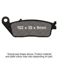 EBC 94-01 Honda CN 250 Helix Front Left/Right Sintered HH Brake Pads
