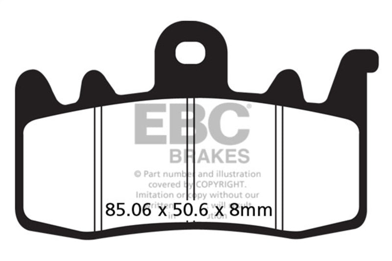 EBC 20-23 H-D RA 1250 Pan America Adventure Front Left/Right Sintered HH Brake Pads