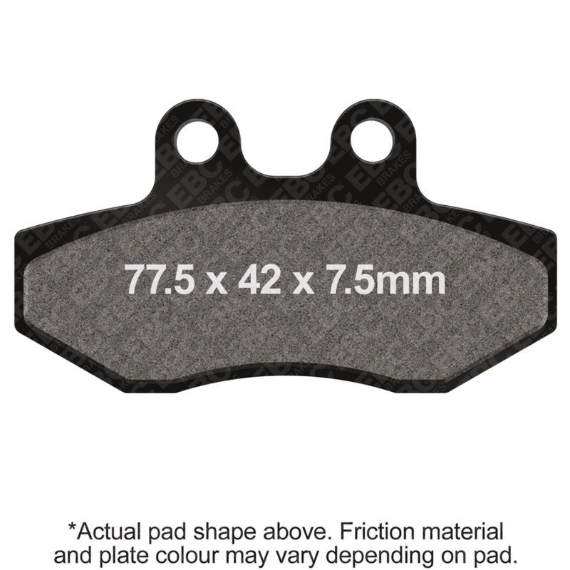EBC 2006 Beta RR 50 Motard Front Left FA-SFA-X Brake Pads