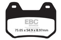EBC 97-00 BMW K 1200 LT (w/Integral ABS/STD ABS) Front Left Sintered HH Brake Pads