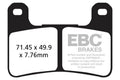 EBC 19-23 Kawasaki KLZ 1000 Versys SE LT+ w/ABS Front Left/Right Sintered HH Brake Pads